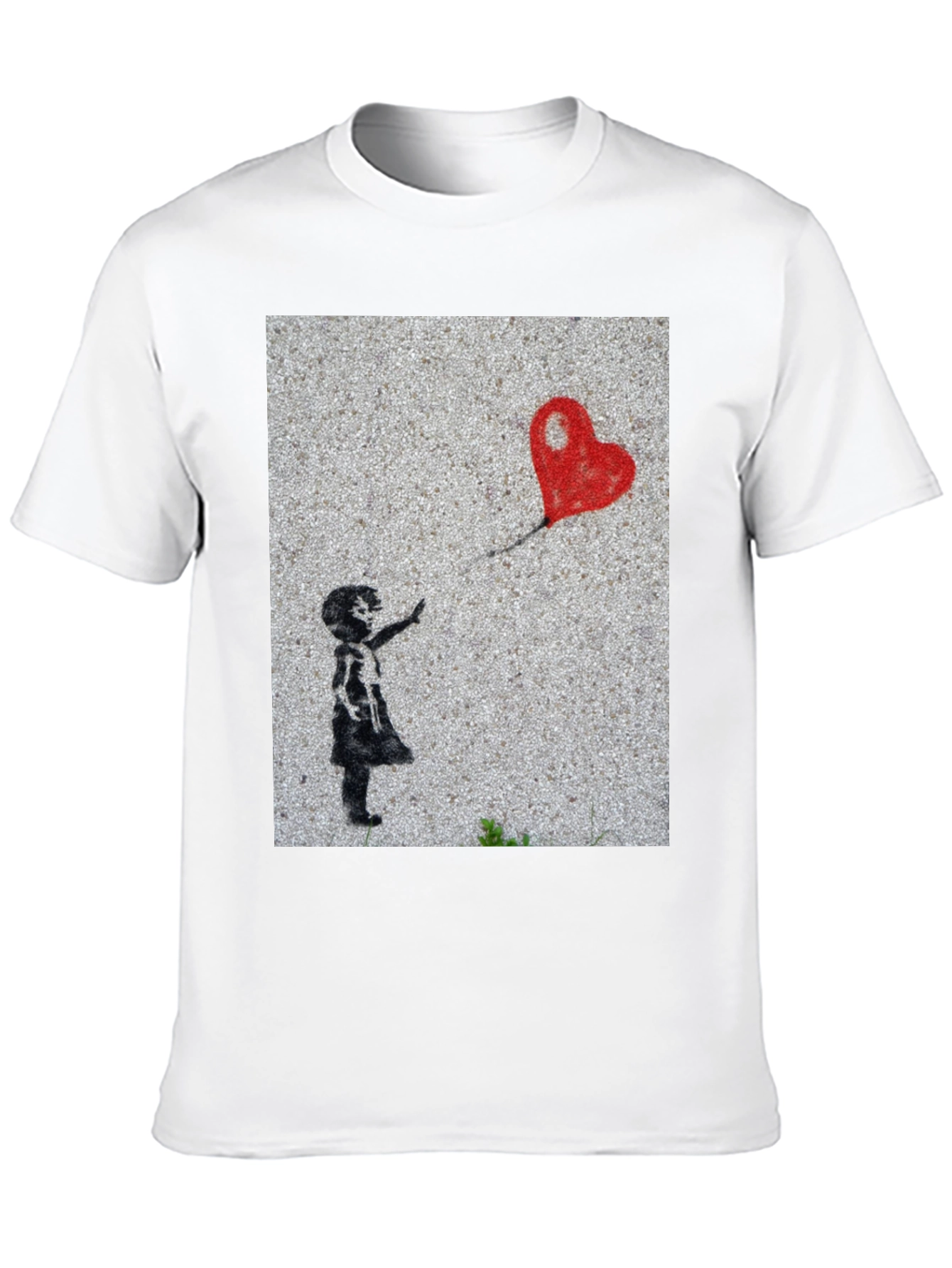 Banksy Girl with Balloon Graphic Tee