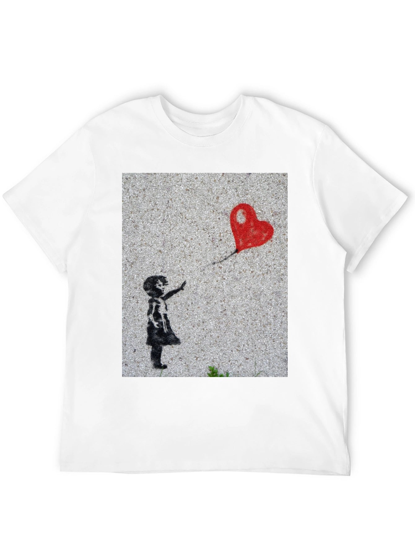 Banksy Girl with Balloon Graphic Tee