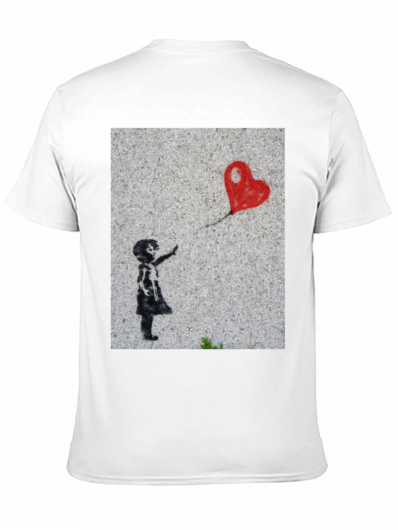 Banksy Girl with Balloon Graphic Tee