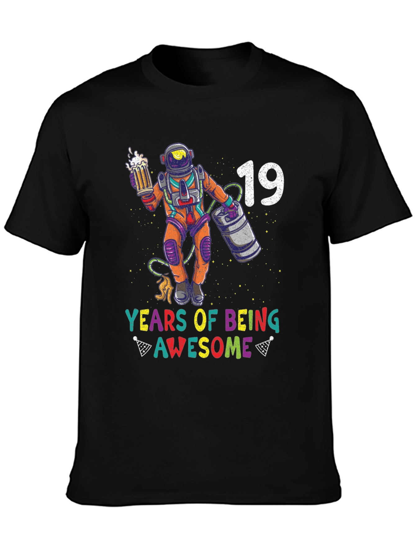 19 Years of Being Awesome Graphic T-Shirt