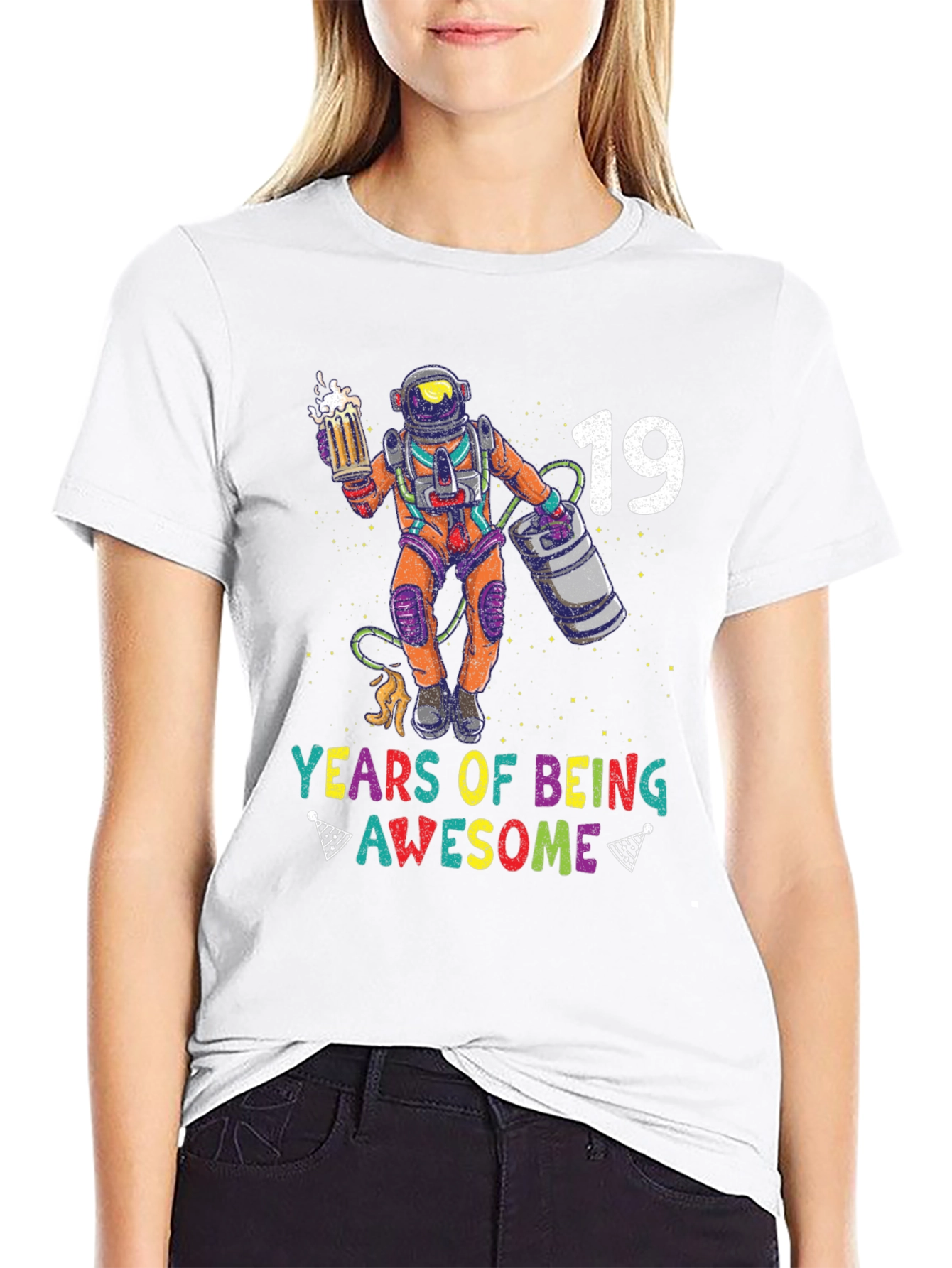 19 Years of Being Awesome Graphic T-Shirt