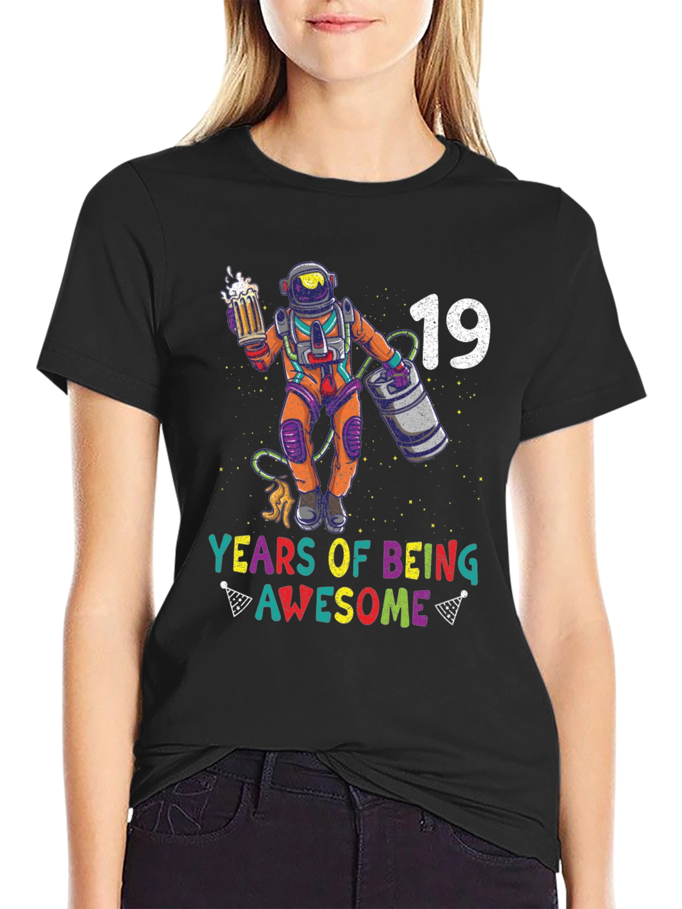 19 Years of Being Awesome Graphic T-Shirt