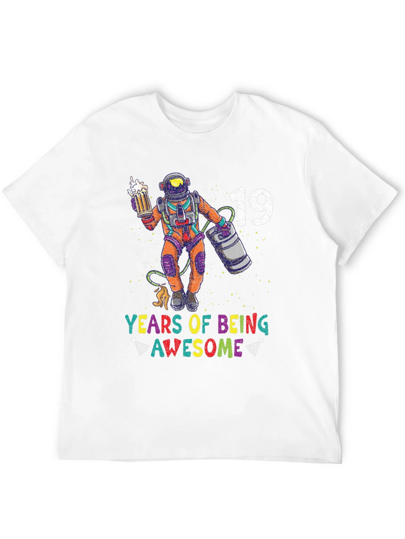 19 Years of Being Awesome Graphic T-Shirt