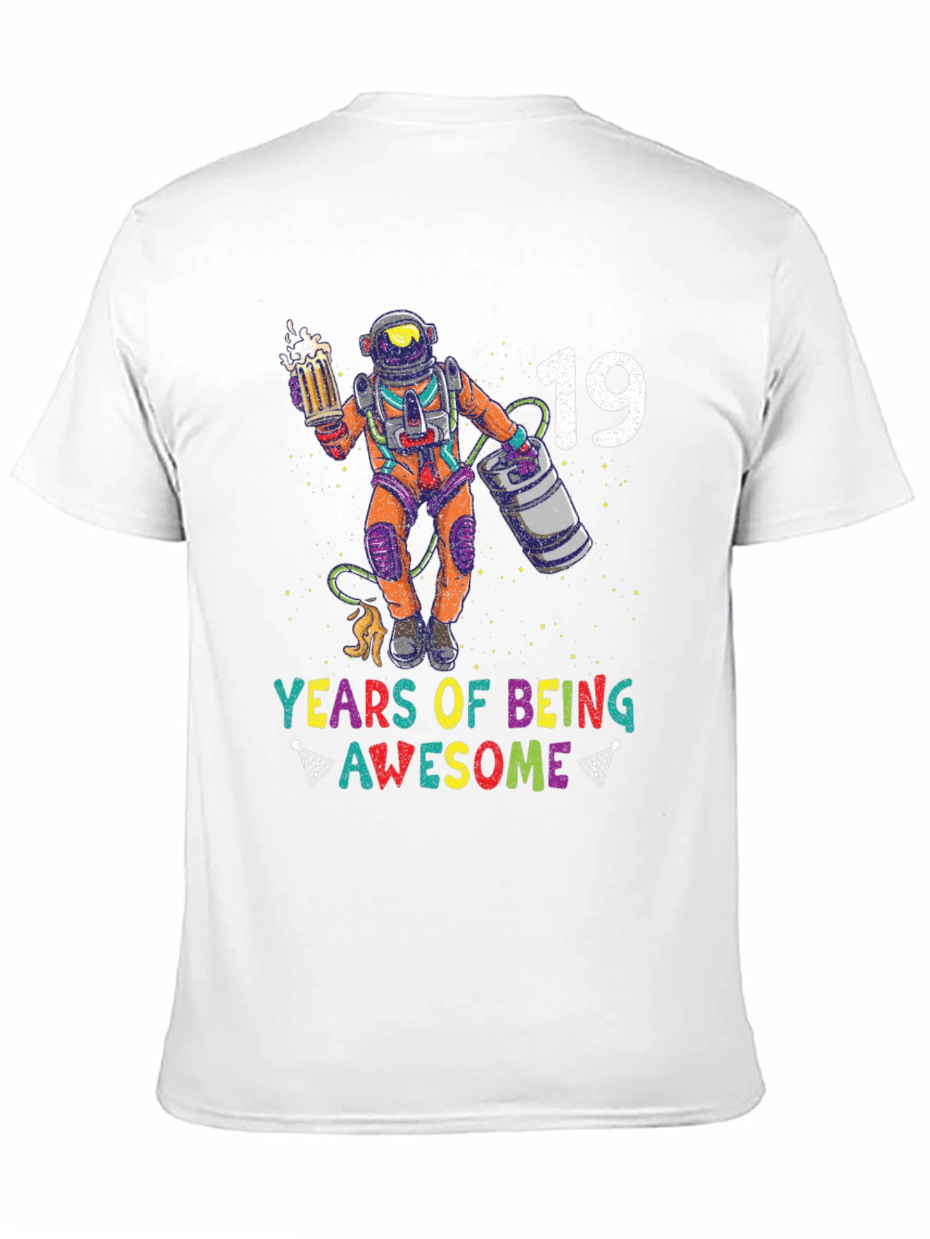 19 Years of Being Awesome Graphic T-Shirt