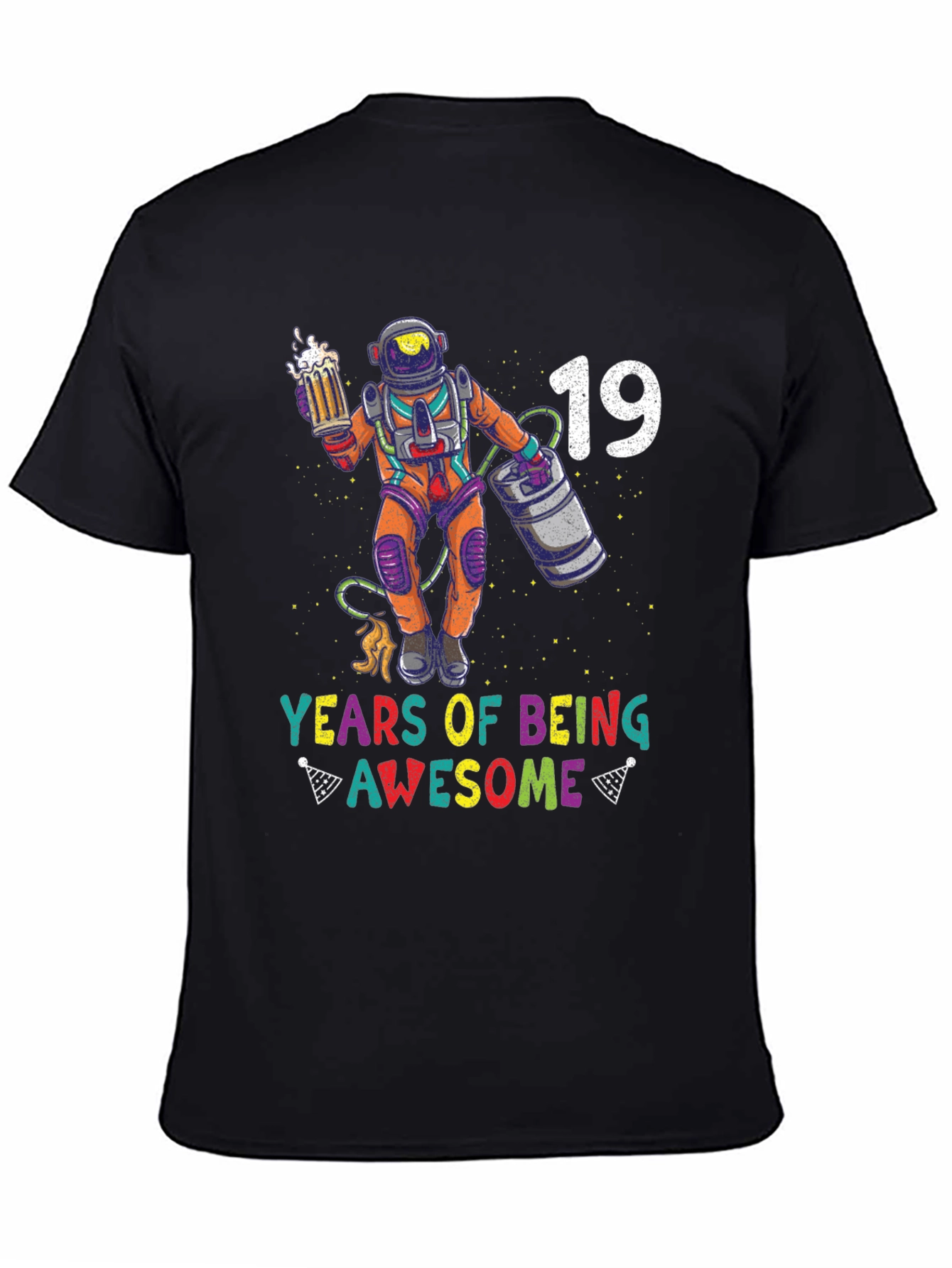 19 Years of Being Awesome Graphic T-Shirt