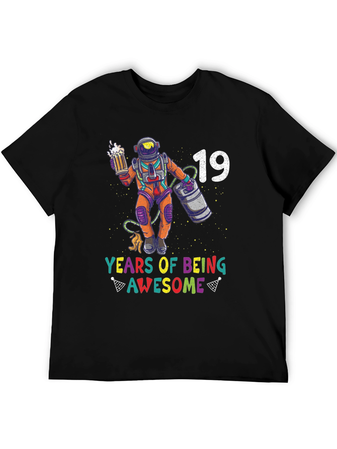 19 Years of Being Awesome Graphic T-Shirt