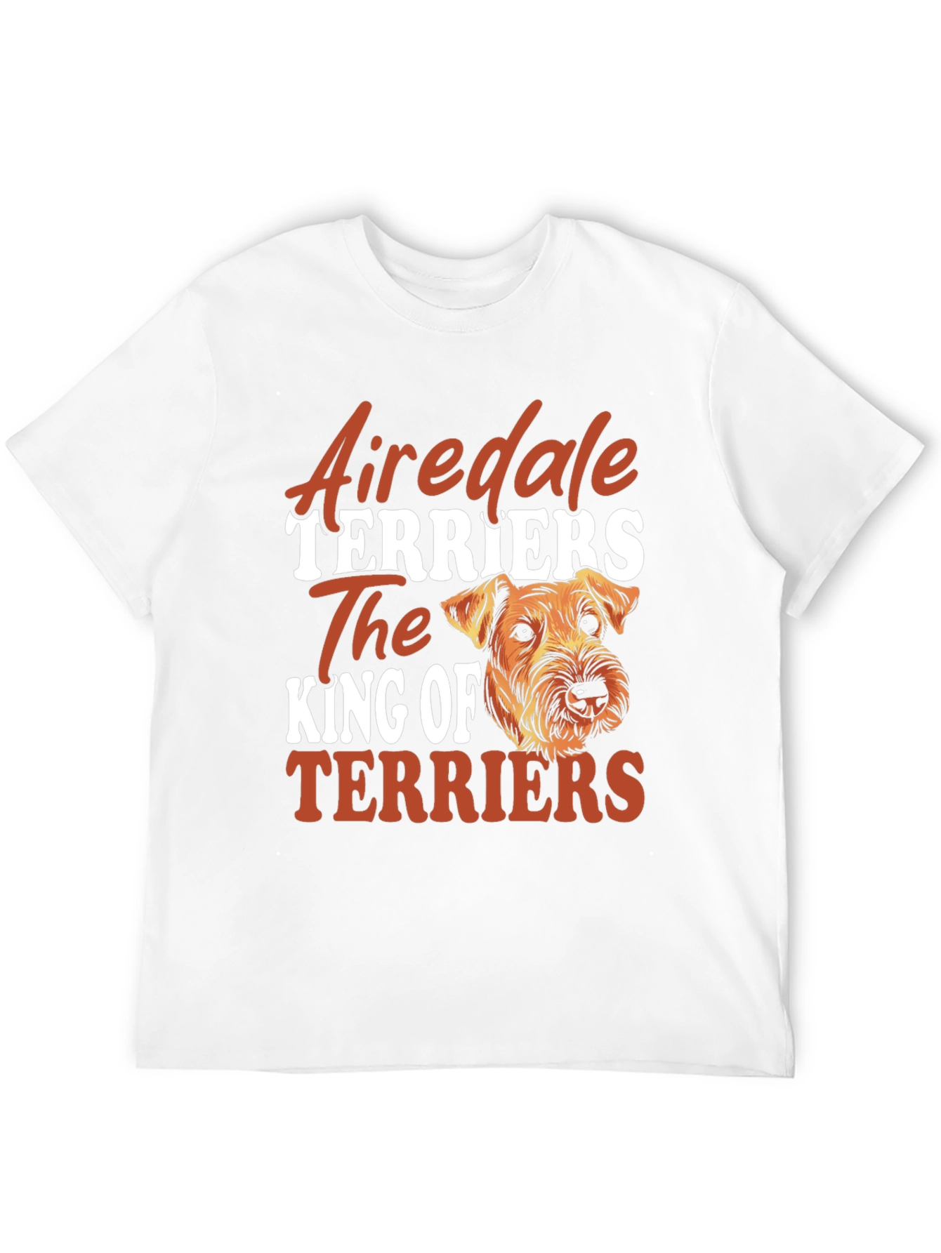 Airedale Terrier Dog Breed Graphic T-Shirt