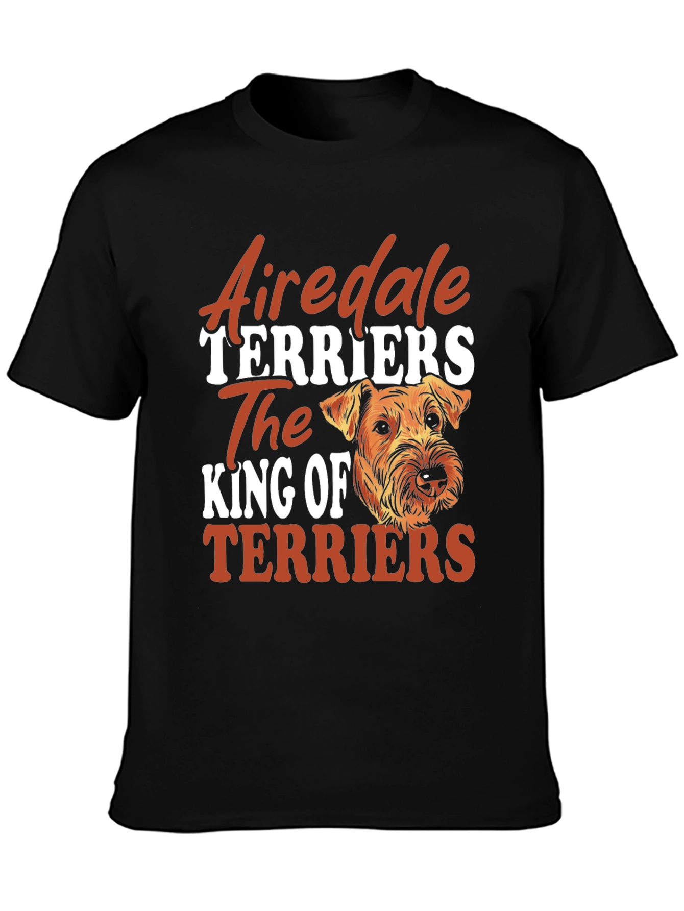 Airedale Terrier Dog Breed Graphic T-Shirt