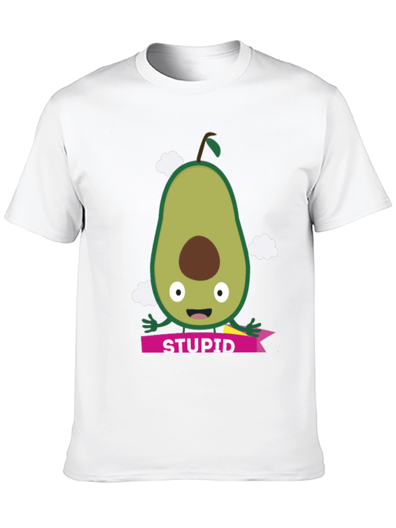 Avocado Stupid T-Shirt - Funny Graphic Tee