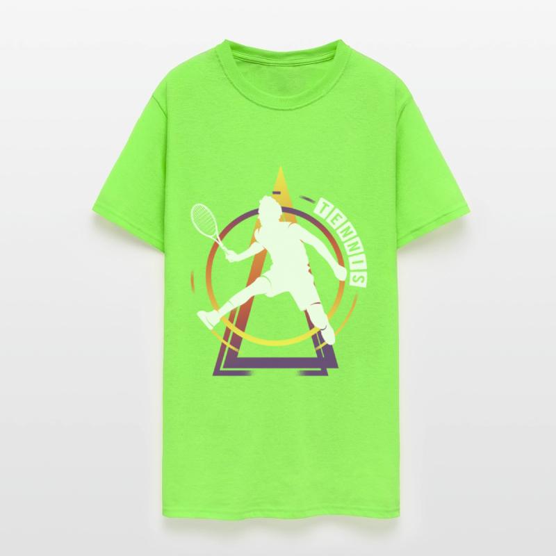 Tennis Player Ball Sports Game Vintage Retro