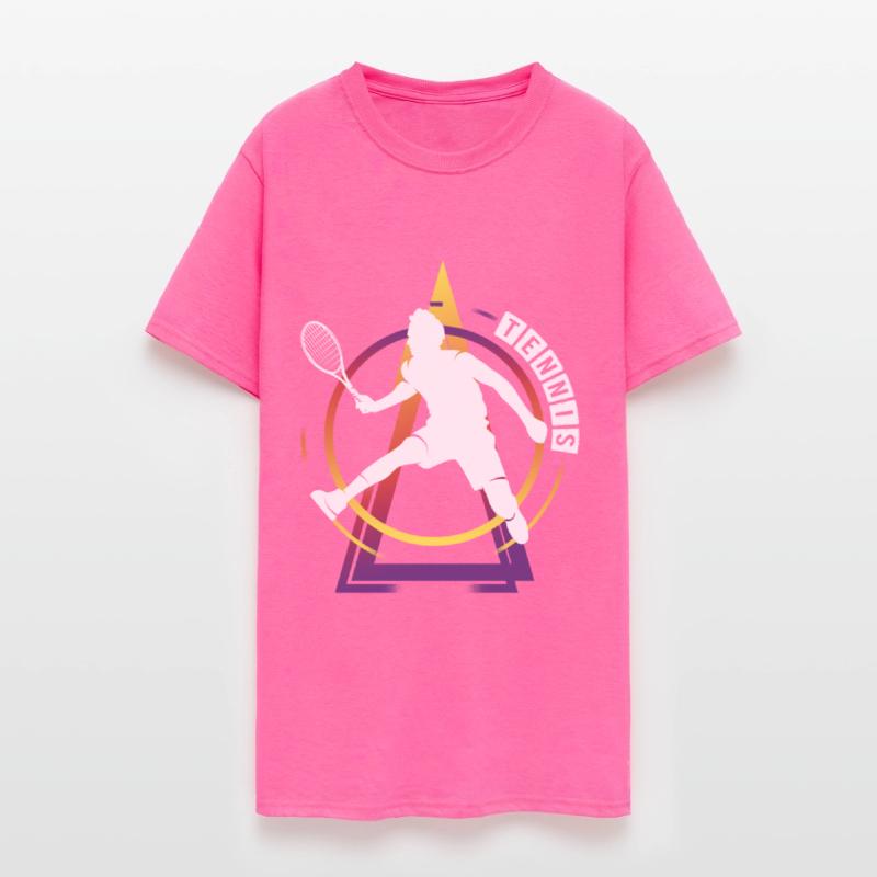 Tennis Player Ball Sports Game Vintage Retro