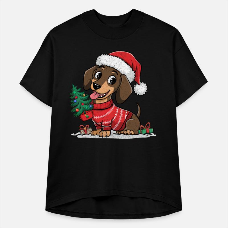 the ever cheerful christmas dog