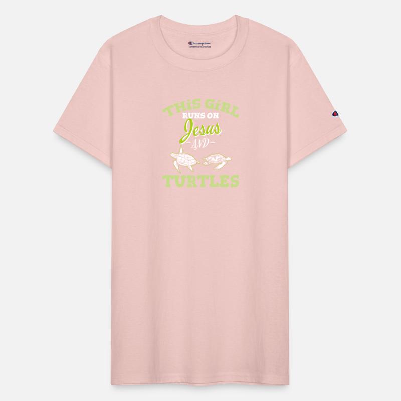 This Girl Runs On Jesus And Turtles Funny Sea Turt