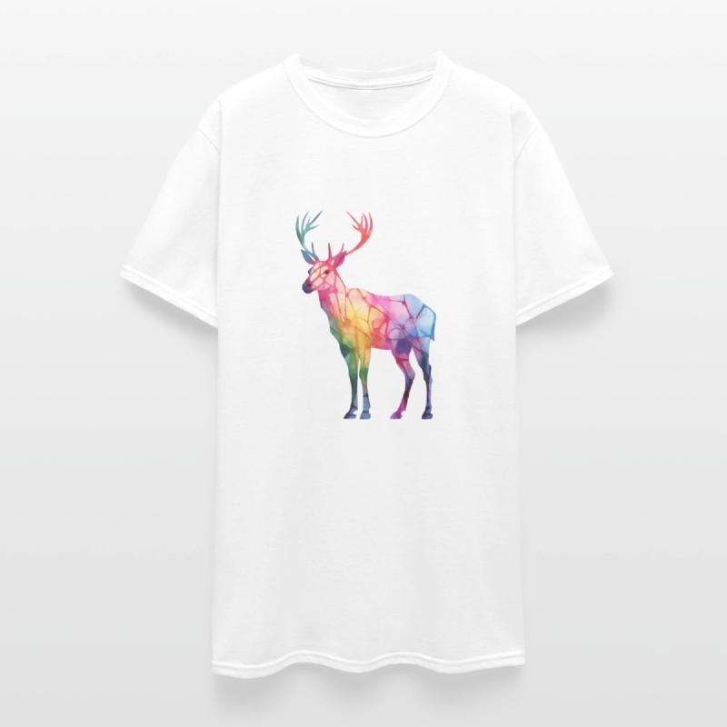 tie dye animal love reindeer