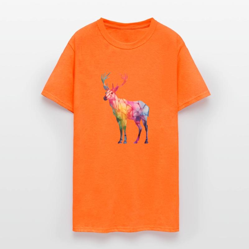 tie dye animal love reindeer