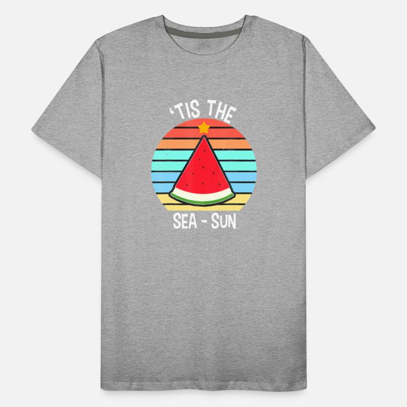 Tis The Sea Sun Watermelon Xmas In July