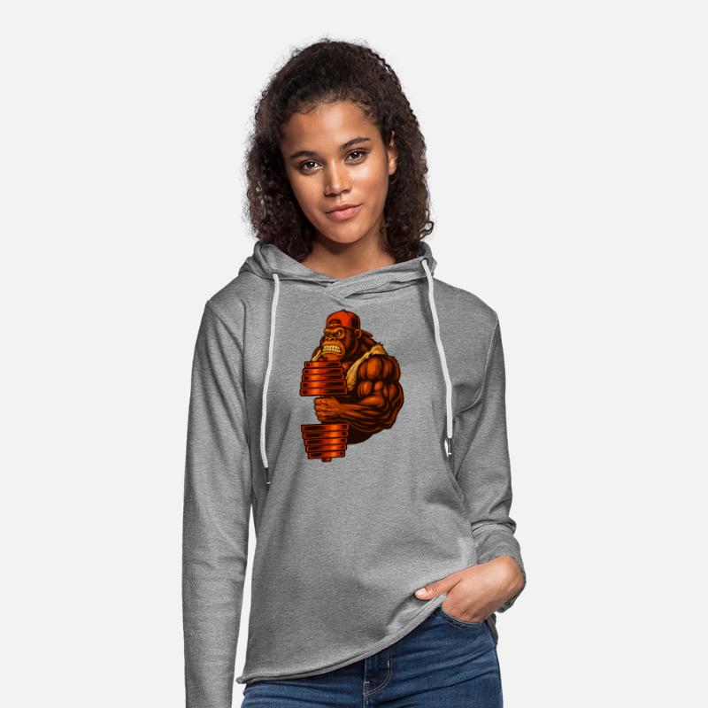 Tough Gorilla with Stack of Blocks