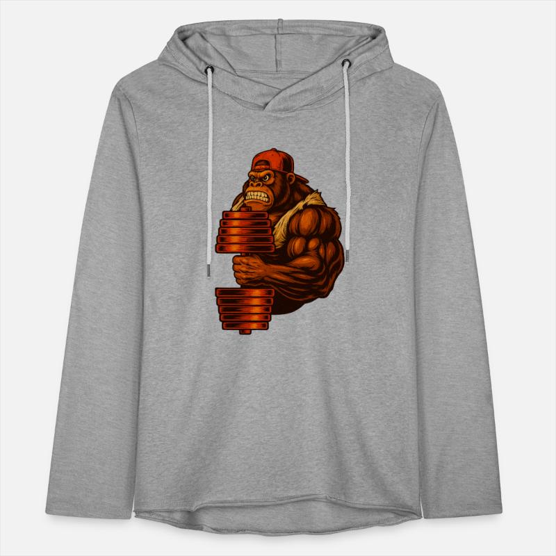 Tough Gorilla with Stack of Blocks