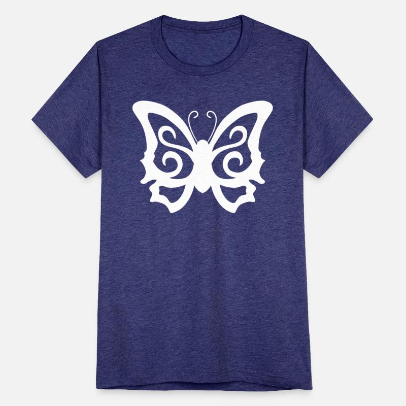 Tribal Butterfly White