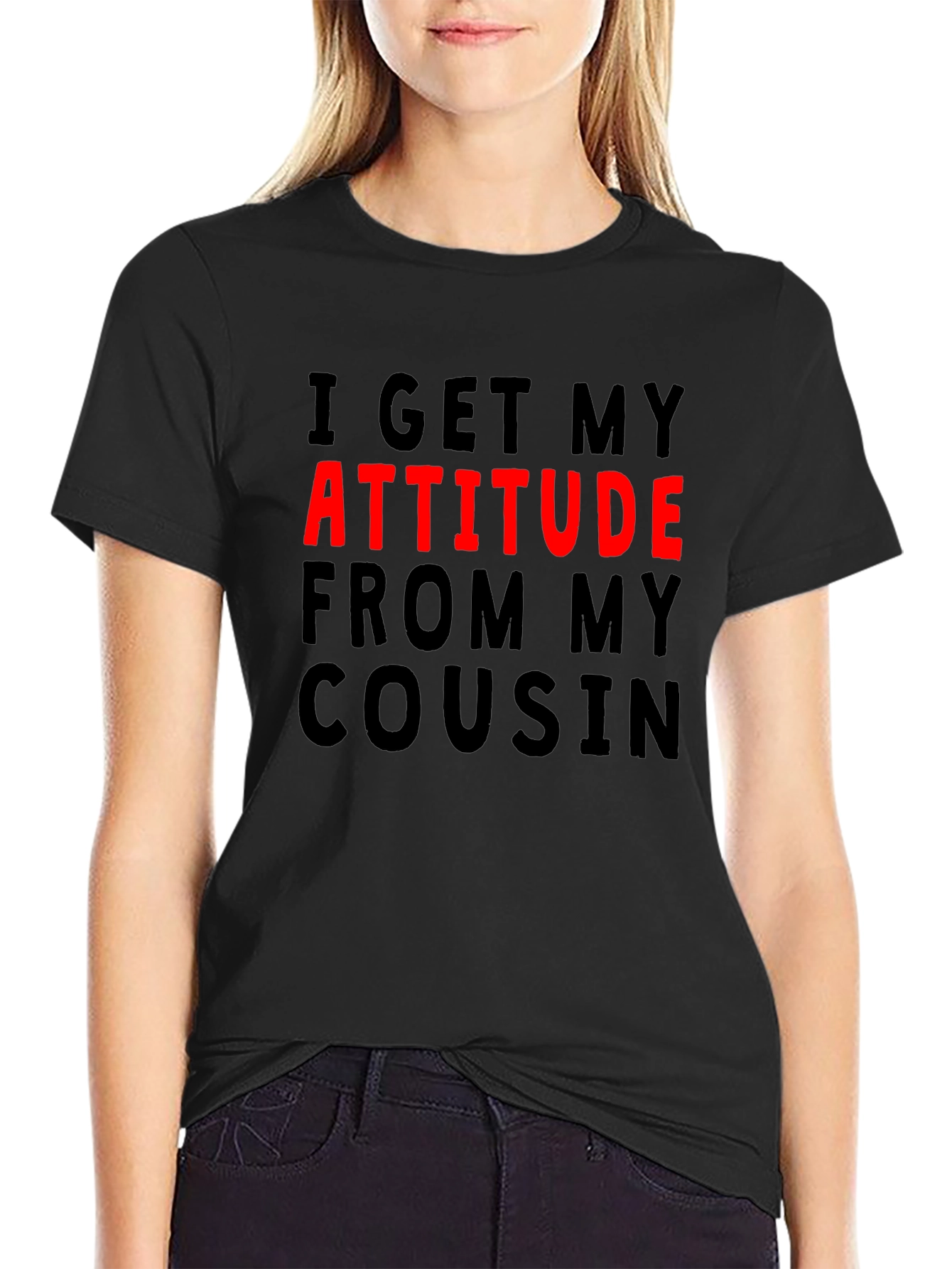 Attitude from Cousin Graphic Tee