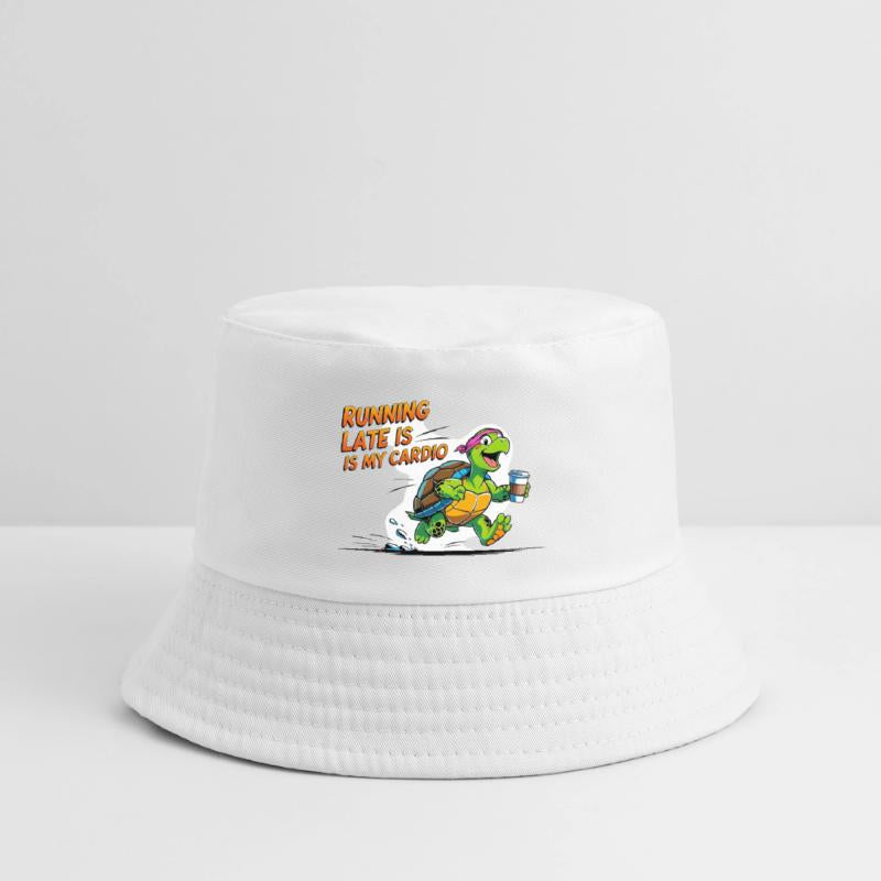 Turtle Running Late with Coffee