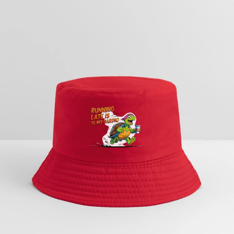 Turtle Running Late with Coffee