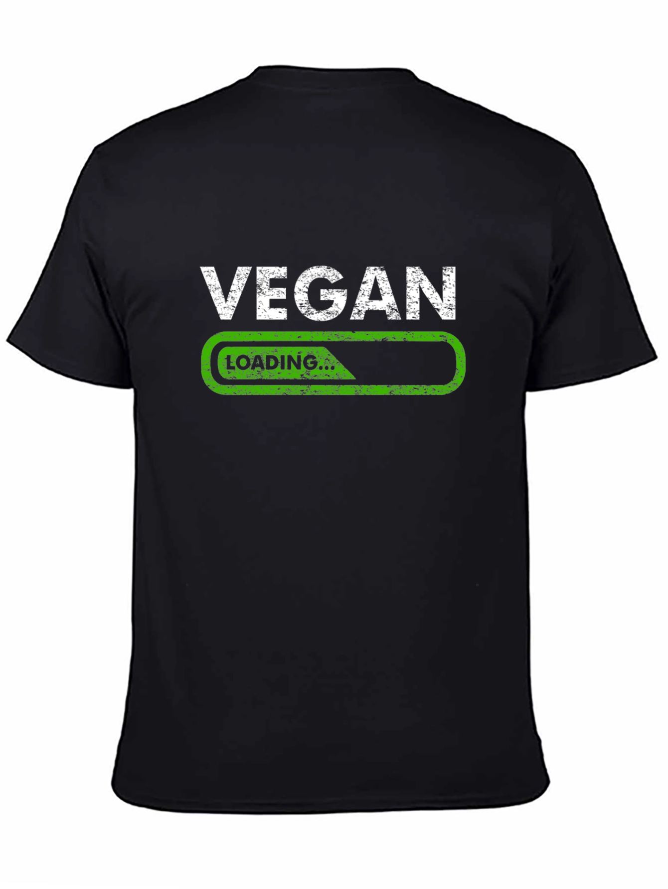 Vegan Loading T-Shirt - Black