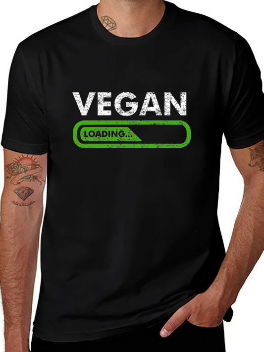 Vegan Loading T-Shirt - Black