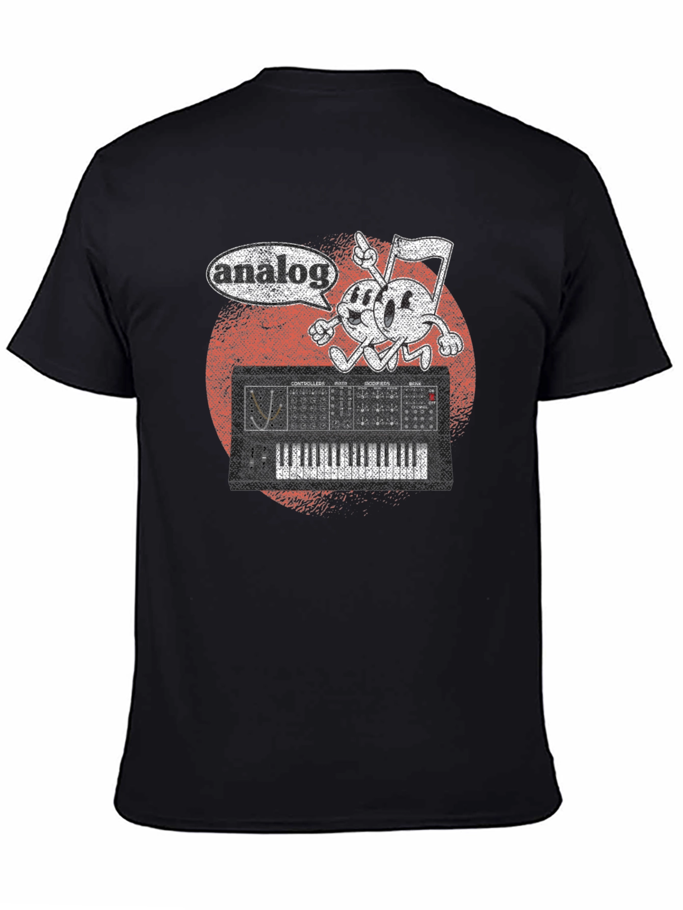 Analog Synthesizer Graphic T-Shirt