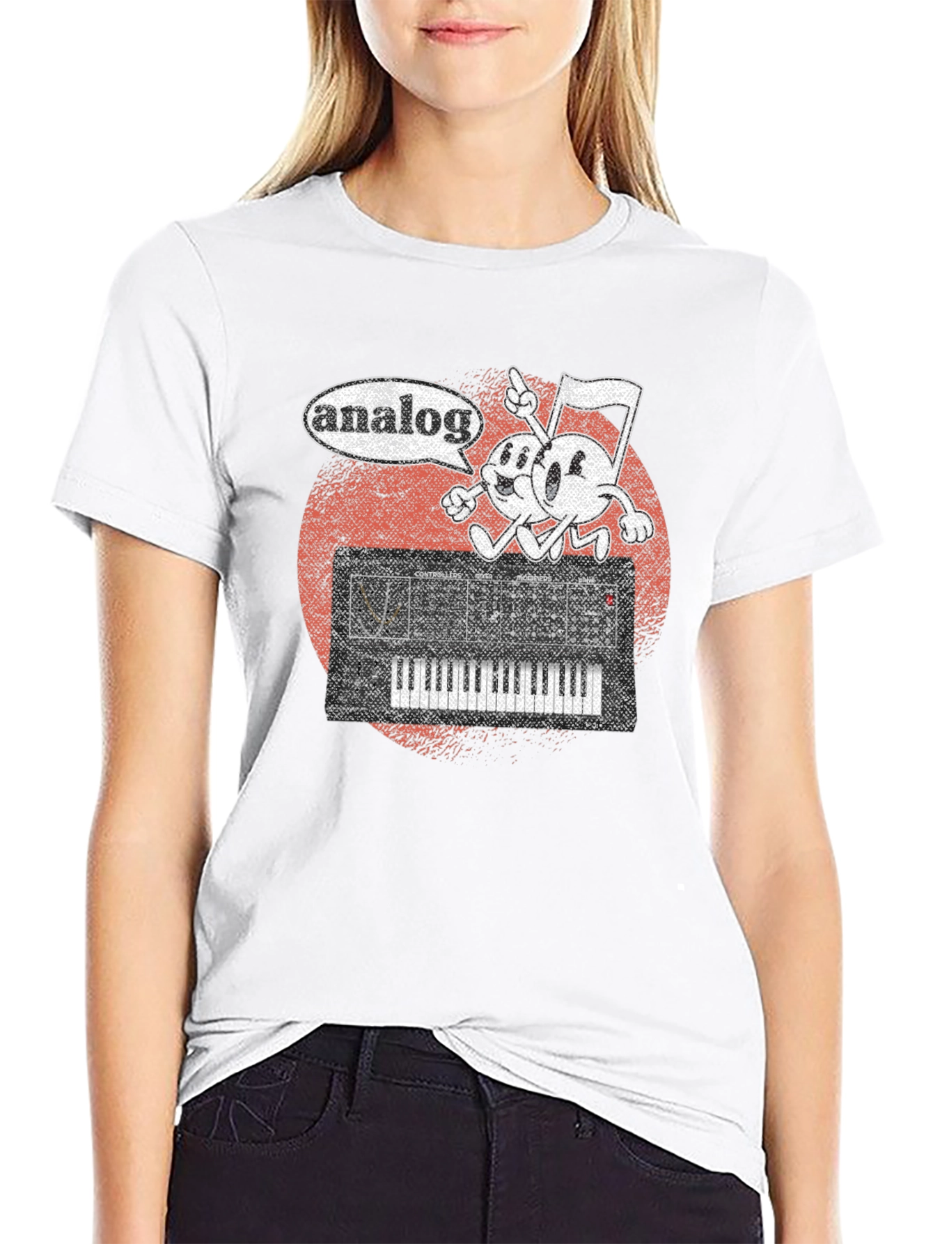 Analog Synthesizer Graphic T-Shirt