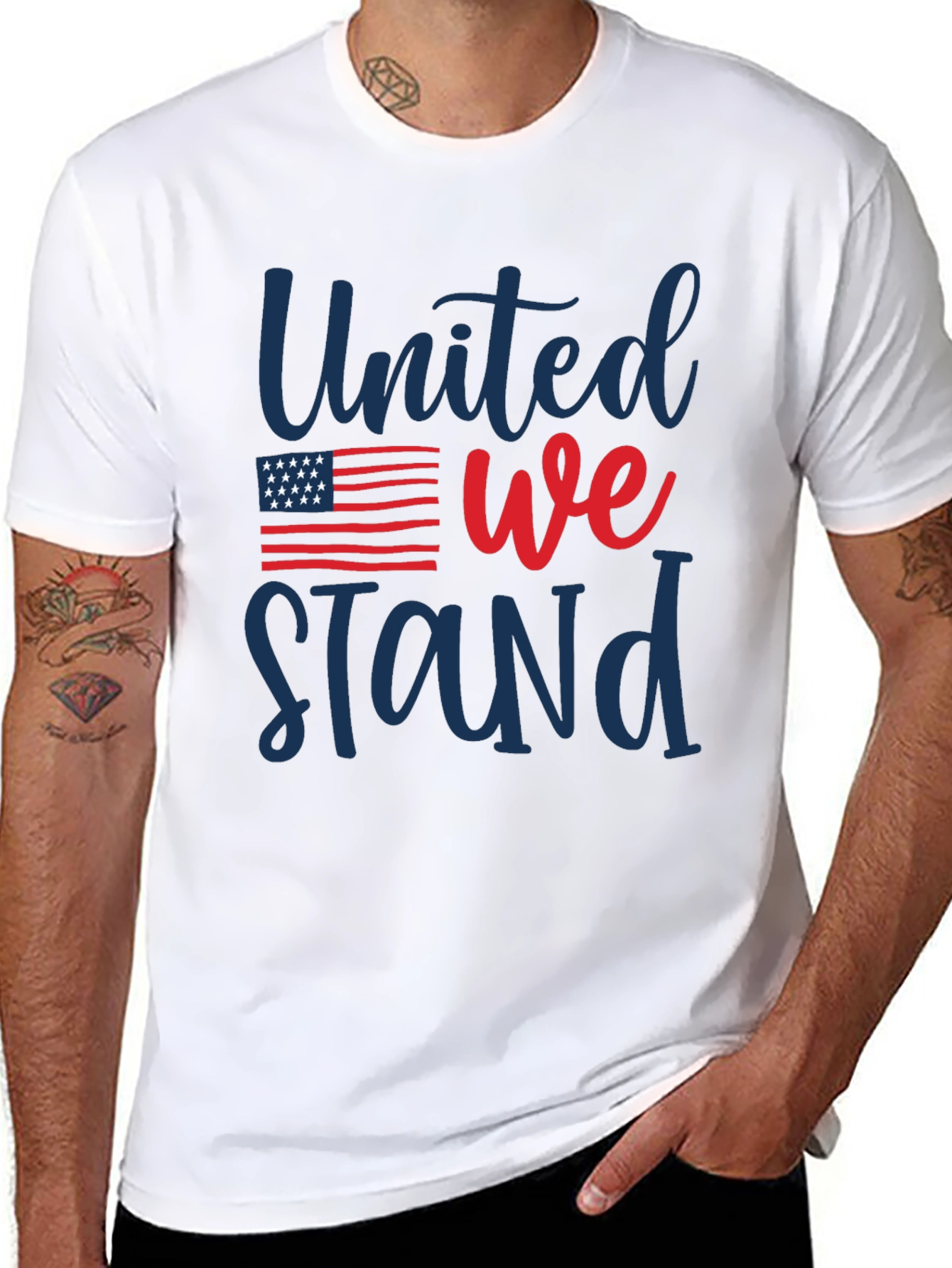 United We Stand Patriotic T-Shirt