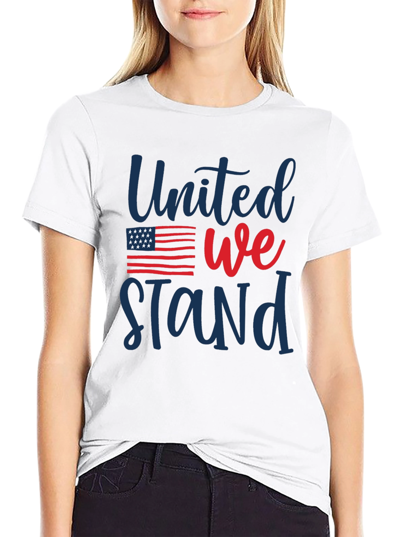 United We Stand Patriotic T-Shirt