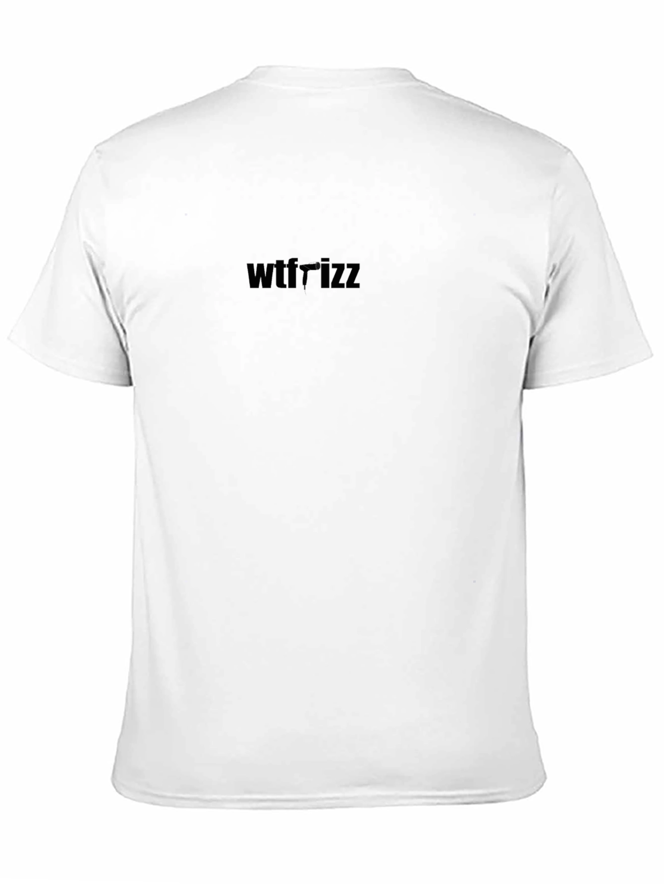 WTFrizz Black Crew Neck T-Shirt