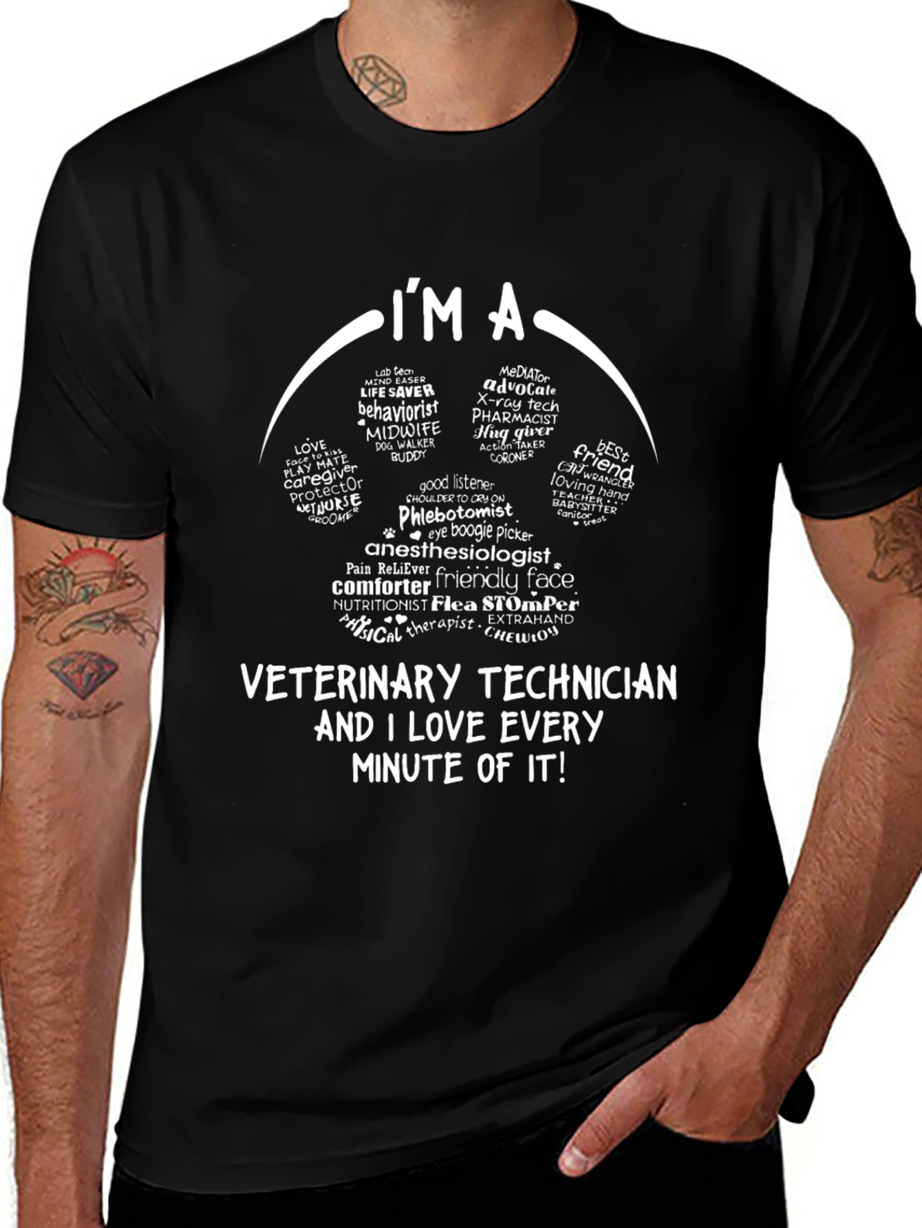 Veterinary Technician I Love Every Minute T-Shirt