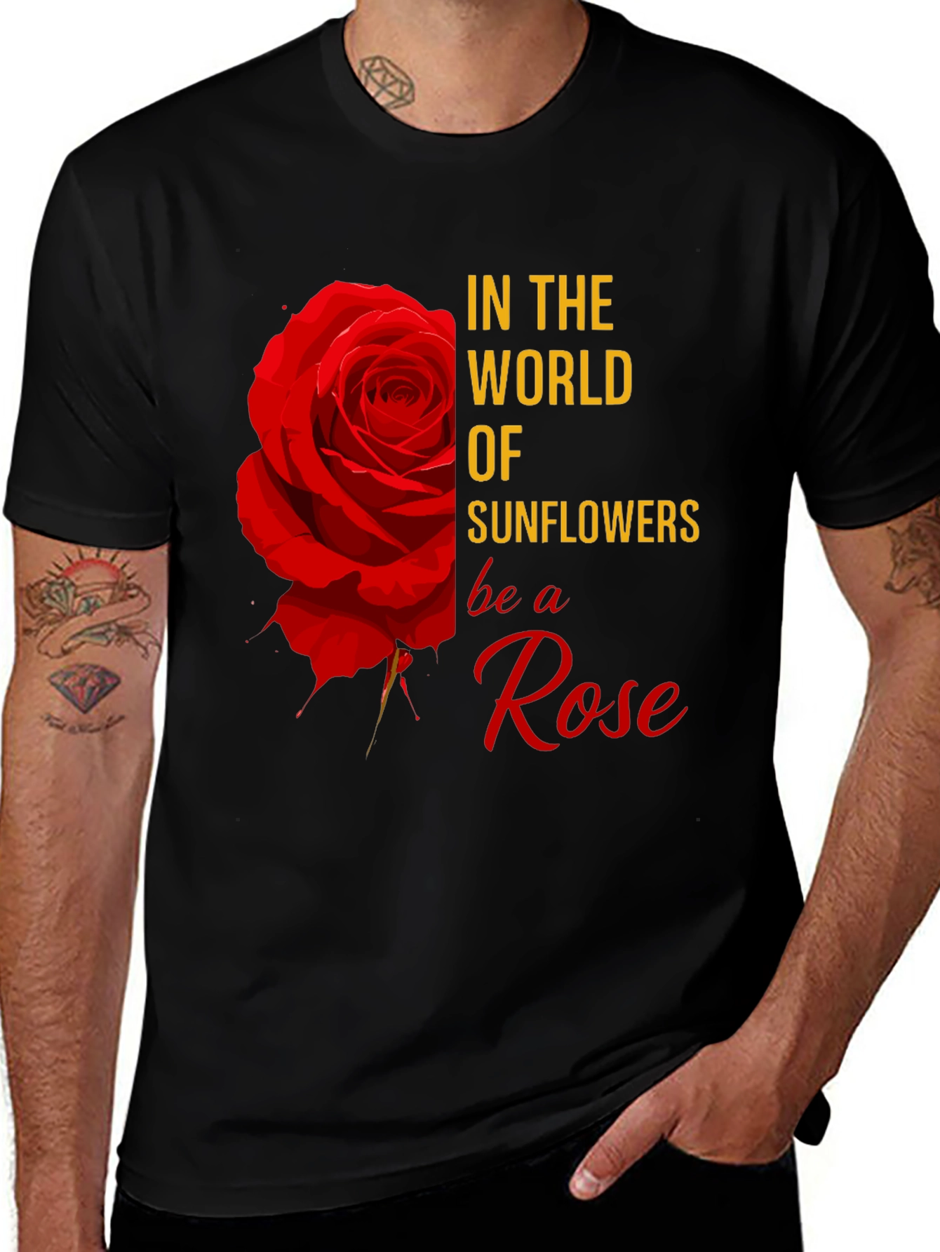 Be a Rose Graphic Tee