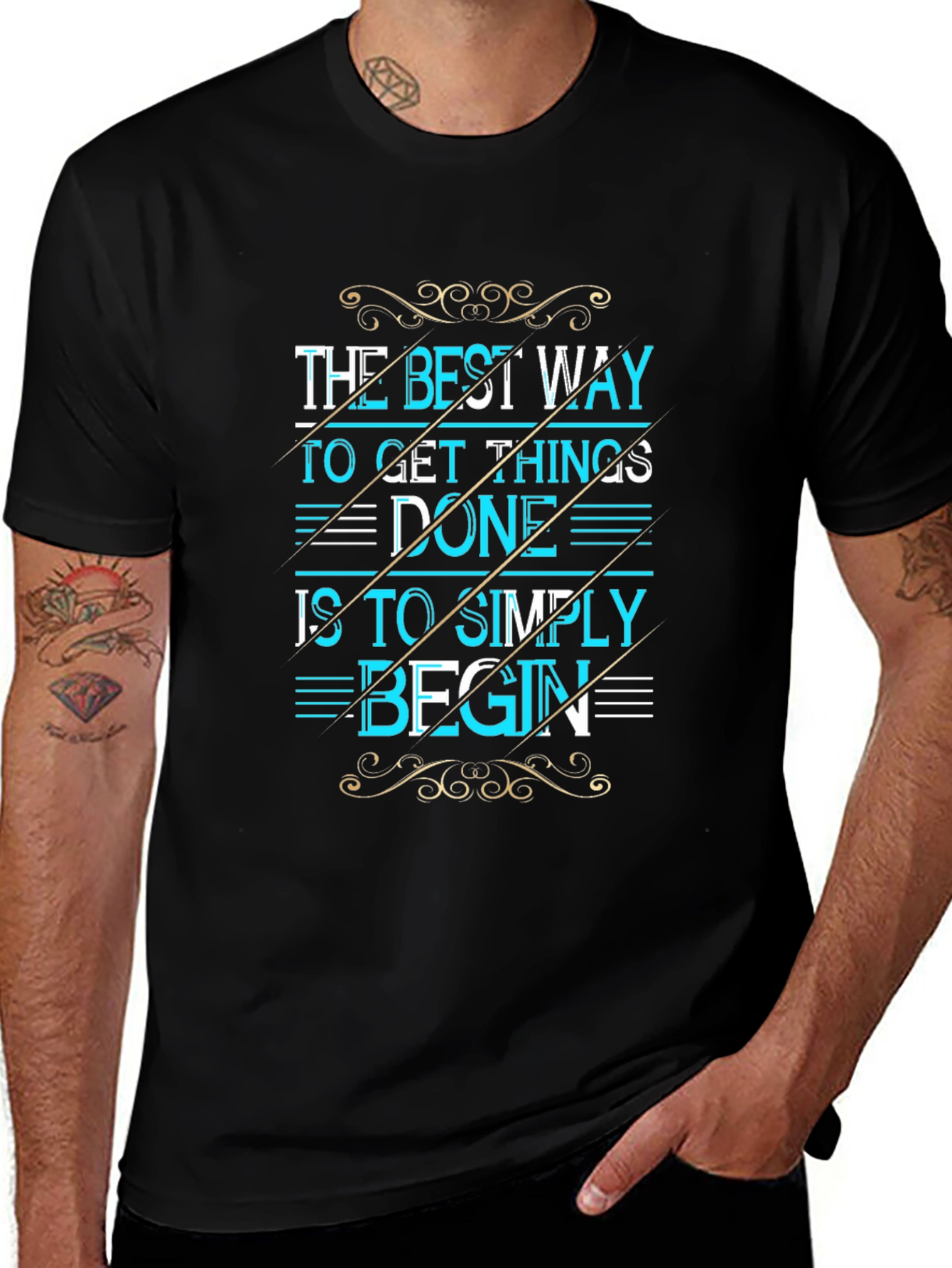 The Best Way To Get Things Done Graphic Tee