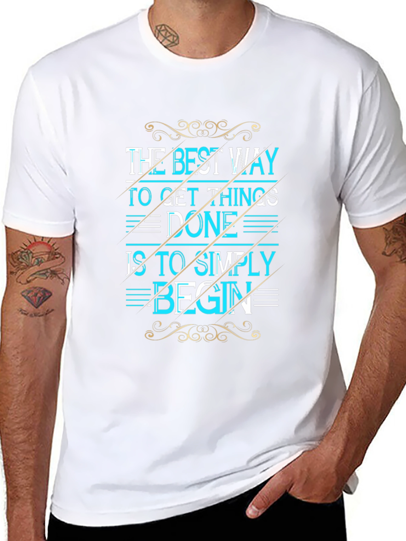 The Best Way To Get Things Done Graphic Tee