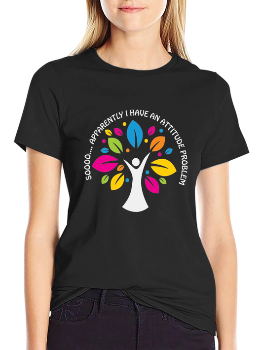 Attitude Problem Graphic T-Shirt - Fun & Colorful