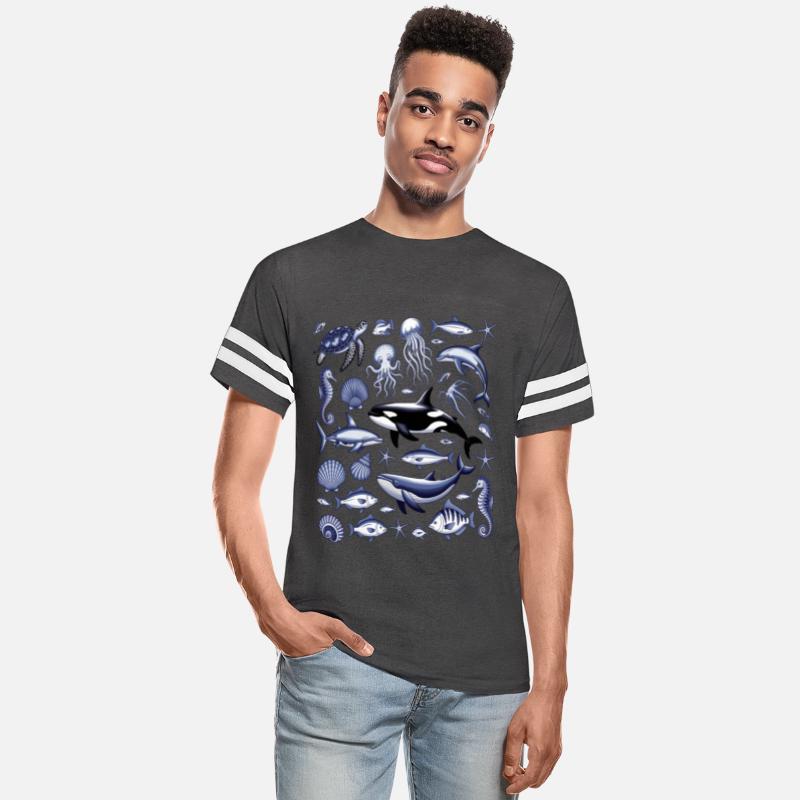 Underwater Marine Life Illustration