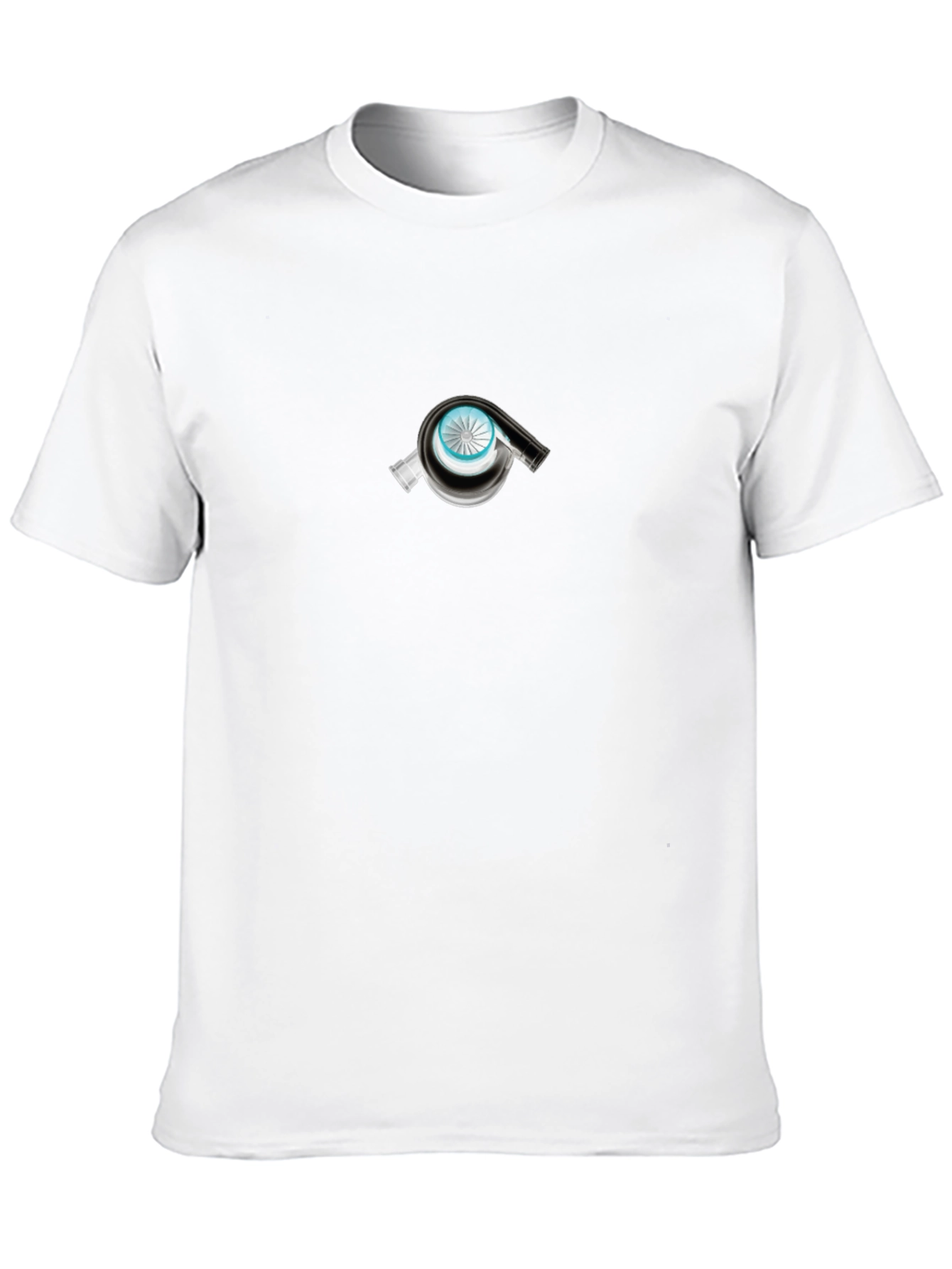 Turbo Graphic Tee - Black Cotton T-Shirt