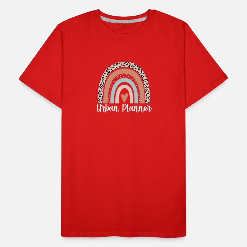 Urban Planner Rainbow Leopard Funny Urban Planner