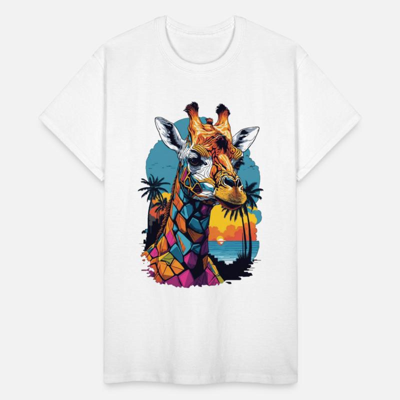 Urban Safari in Miami: Colorful Giraffe