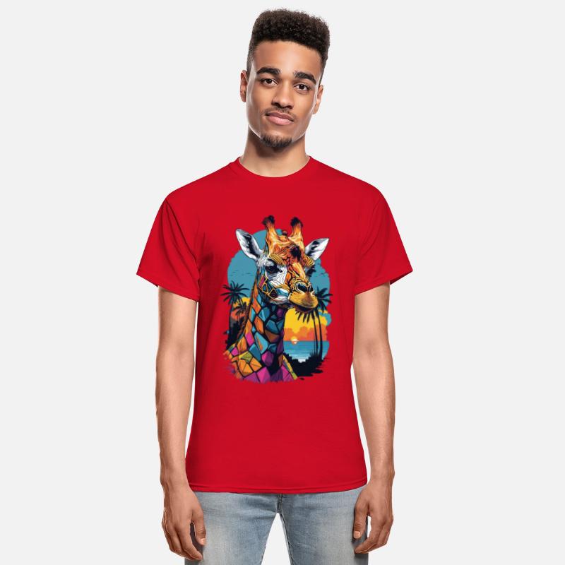 Urban Safari in Miami: Colorful Giraffe