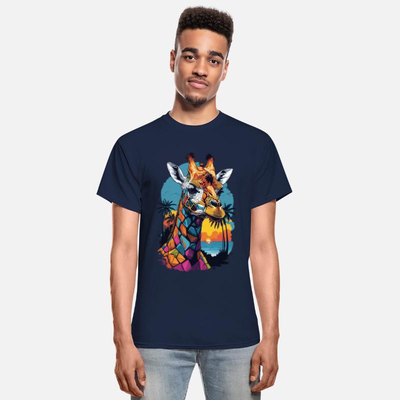 Urban Safari in Miami: Colorful Giraffe