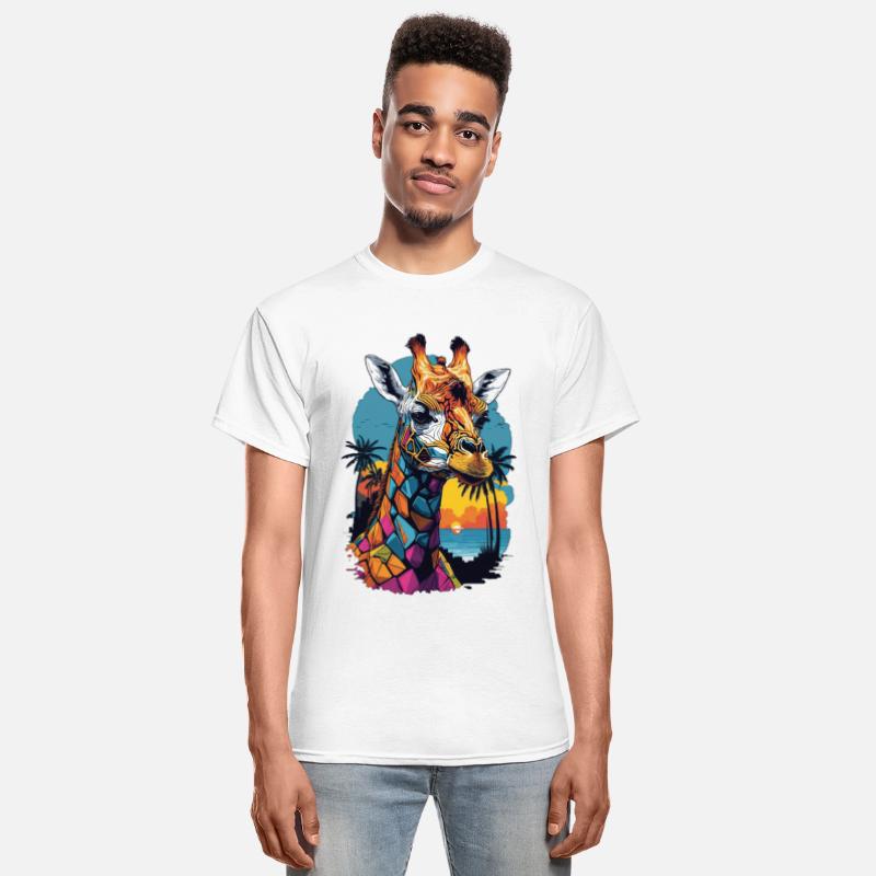 Urban Safari in Miami: Colorful Giraffe