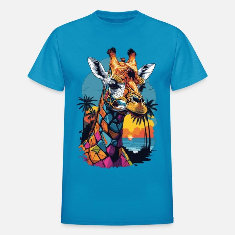 Urban Safari in Miami: Colorful Giraffe