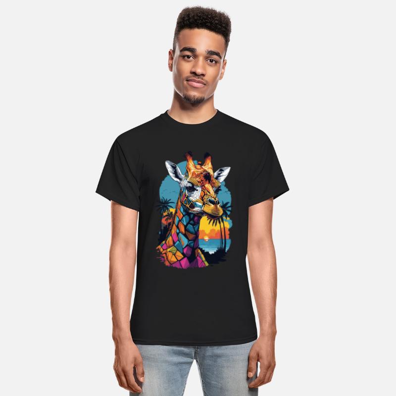 Urban Safari in Miami: Colorful Giraffe