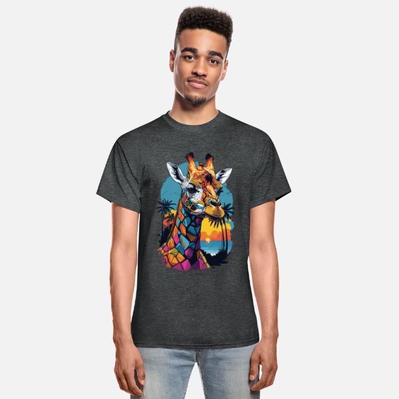 Urban Safari in Miami: Colorful Giraffe