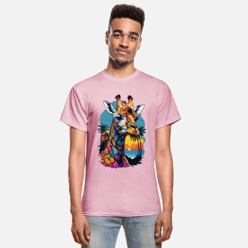 Urban Safari in Miami: Colorful Giraffe