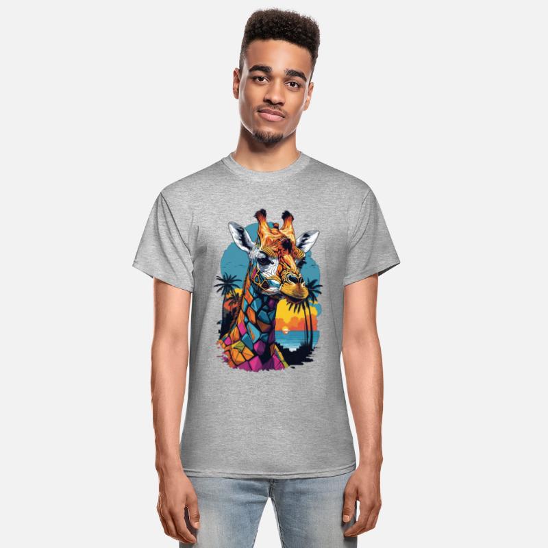 Urban Safari in Miami: Colorful Giraffe